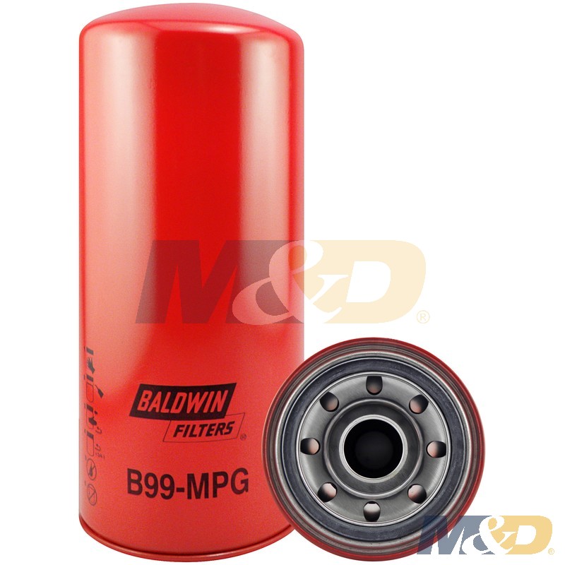Spin-On, Full-Flow, Maximum Performance Glass Oil / Lube Filter