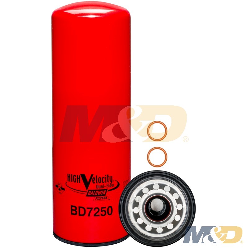 High Velocity, Spin-On, Dual-Flow Oil / Lube Filter