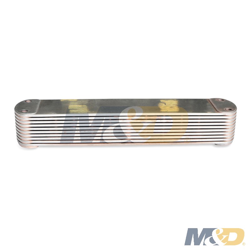 OIL COOLER ISX CUMMINS NEW STYLE STAINLESS STEEL