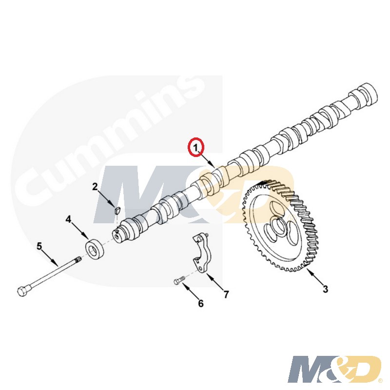 Product: Cummins 5.9L Engine Camshaft