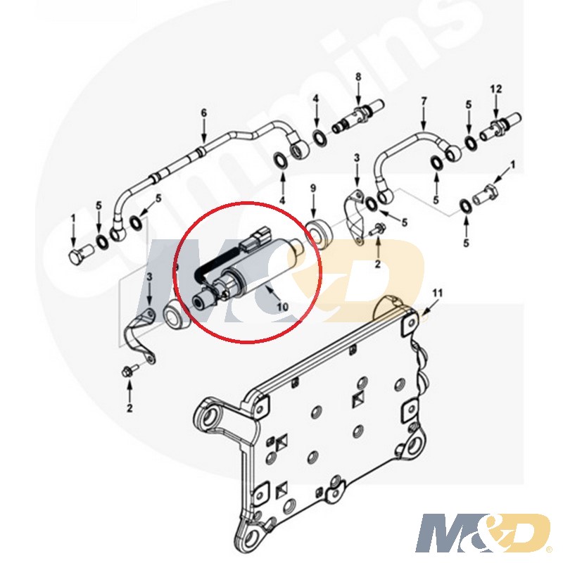 Cummins B-Series 24 Volt Fuel Transfer Pump