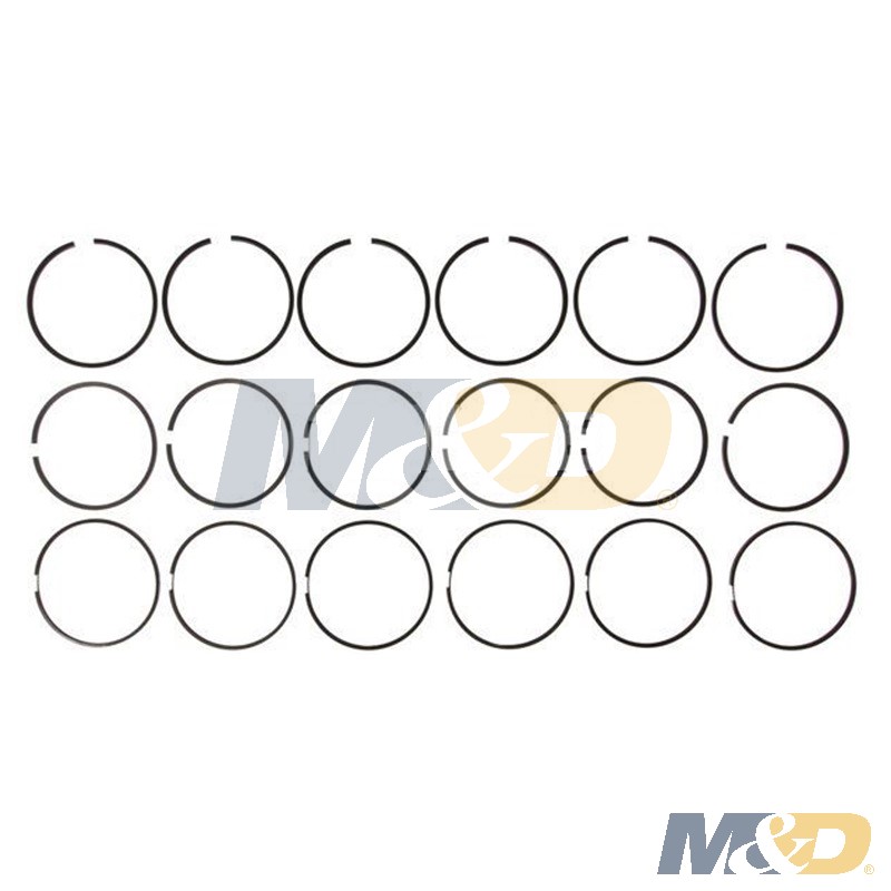 2007 - 2015 Cummins 6.7L Engine Standard 6 Cylinder Piston Ring Set