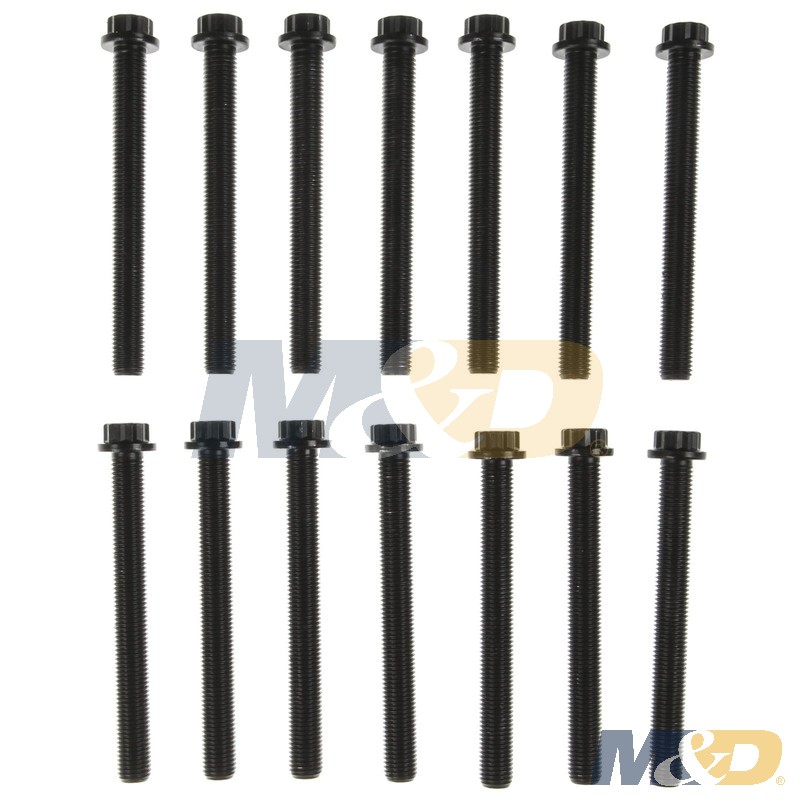 MAHLE GS33648 Cylinder Head Bolt Set | Mercedes OM906LA (MBE 906) | Complete Set for One Head