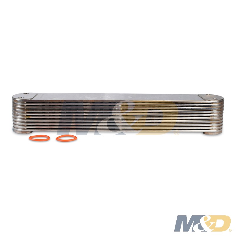 OIL COOLER ISX CUMMINS NEW STYLE STAINLESS STEEL