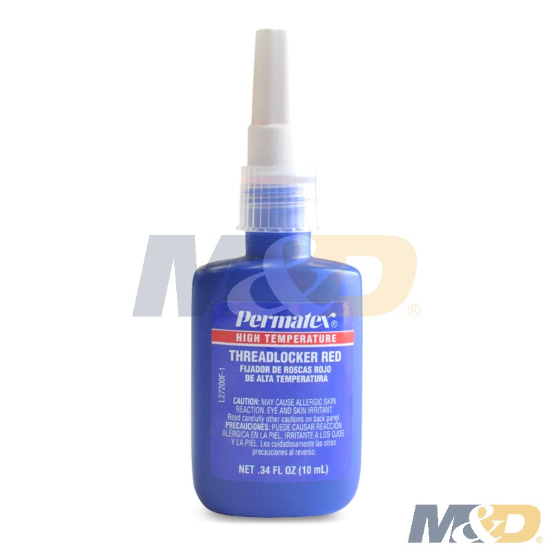 Product THREADLOCKER HIGH TEMPERATURE RED 10 ml BOTTLE