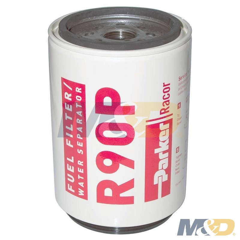 30 Micron, 390RC, 490R, 690R, & 790R Series Spin-On Fuel Filter